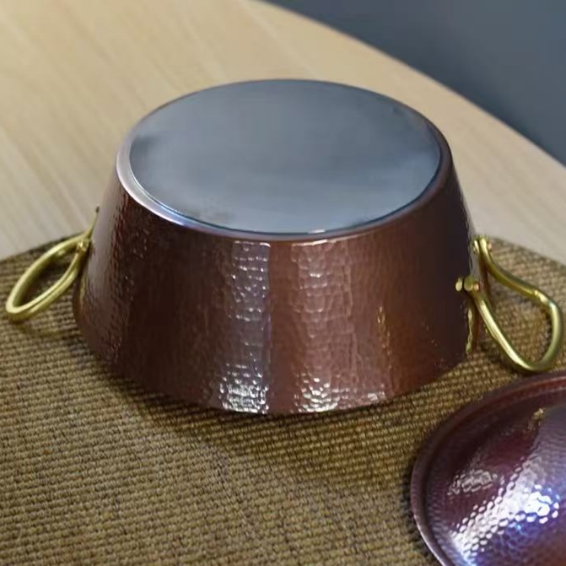 Handcrafted Vintage Copper Pot - Camping Cooking Pot review and price
