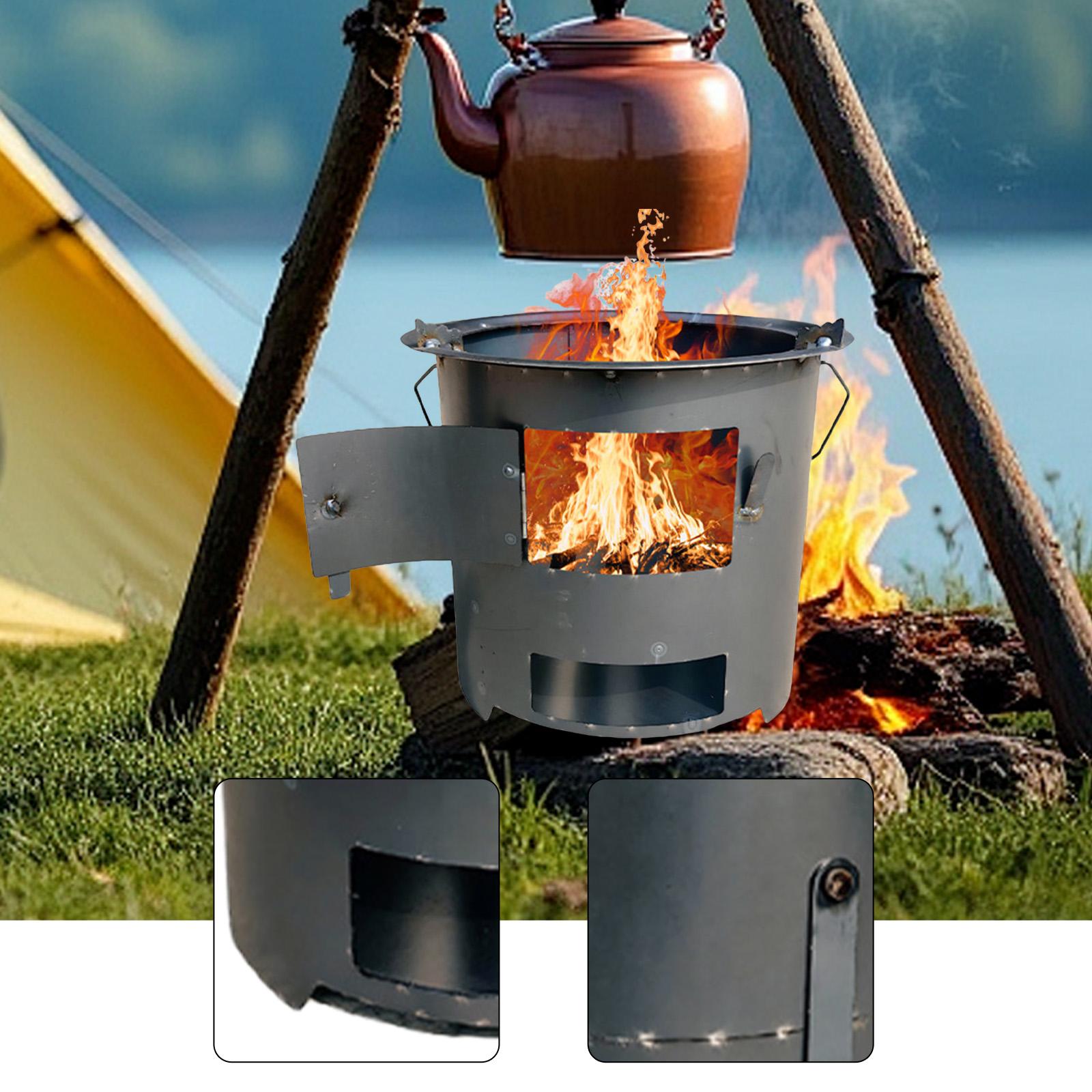Wood Furnace Indoor Multipurpo - Camping Cooking Over Fire review and price