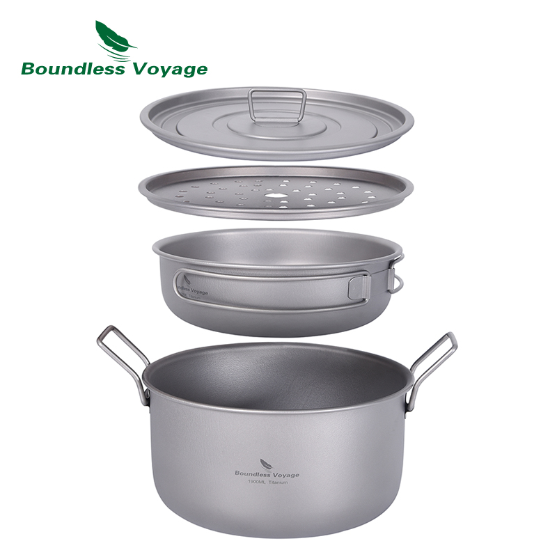 Boundless Voyage Camping Cooki - Camping Cooking Wok review and price